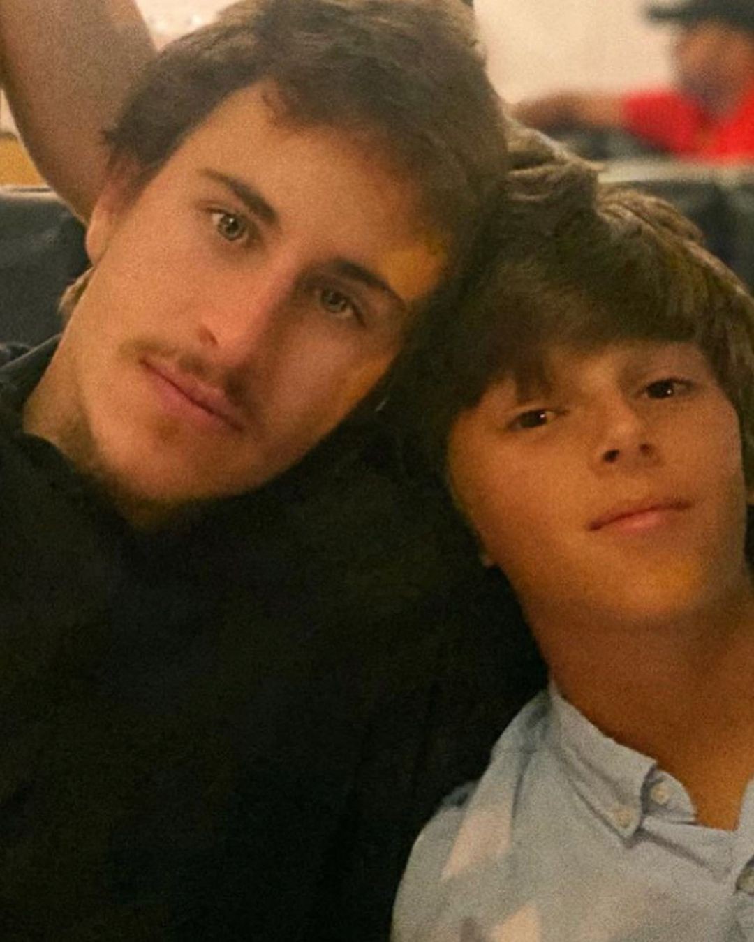 José Worcman com o irmão, Davi, ambos filhos de Carolina Dieckmann (Foto: Reprodução/Instagram)