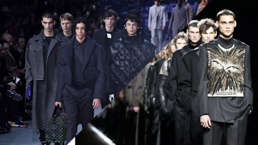 Tendências da Semana de Moda Masculina de Paris, Louis Vuitton e Dior (Foto: GettyImages)