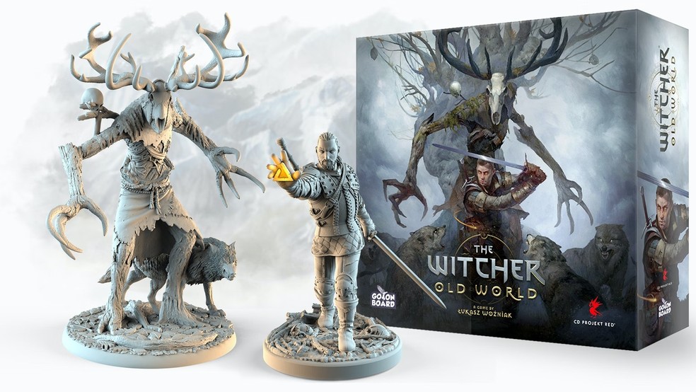 O jogo de tabuleiro de The Witcher foi lançado em 2021 — Foto: Divulgação/GO ON BOARD