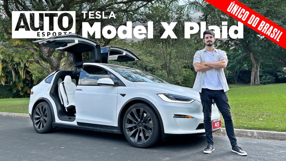 Vídeo: Tesla Model X Plaid tem 1.020 cv, dirige sozinho e parece ter vindo de outro planeta