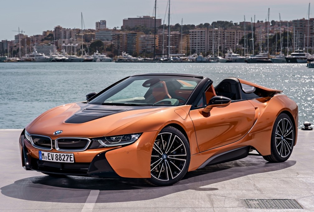 BMW i8 Roadster  â Foto: DivulgaÃ§Ã£o/BMW