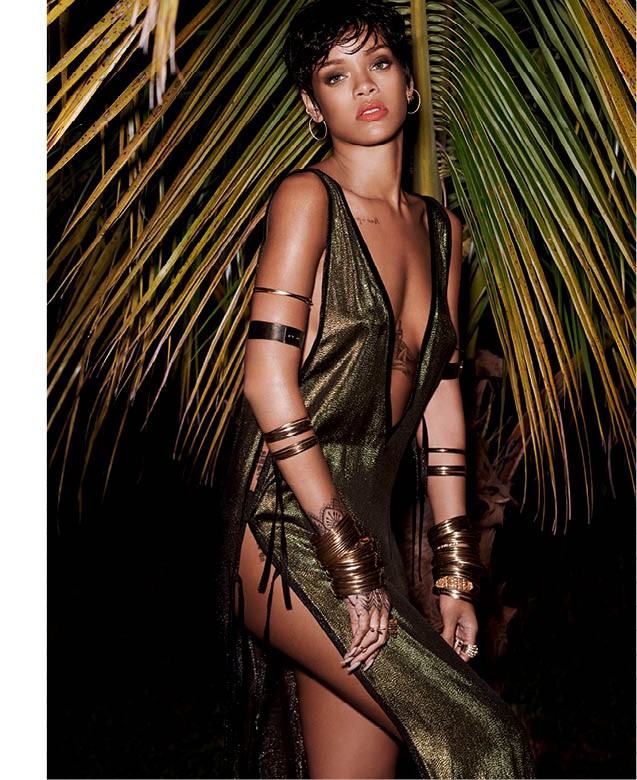 Rihanna, a capa da Vogue Brasil para maio de 2014, em foto de Mariano Vivanco (Foto: Mariano Vivanco)