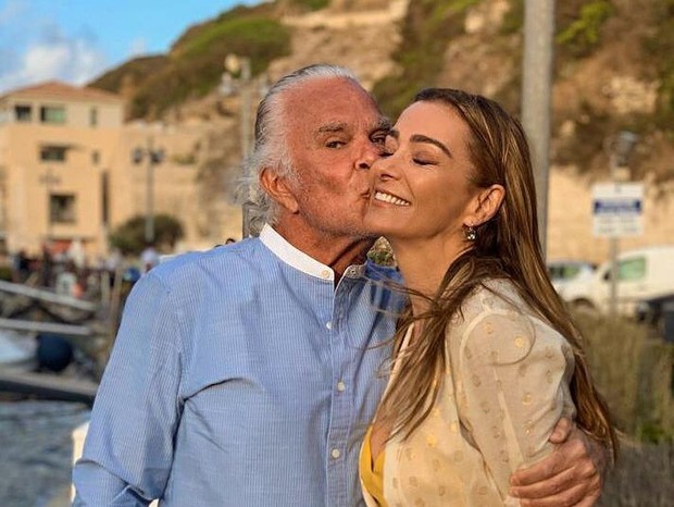 Mônica Martelli e Fernando Alterio (Foto: Reprodução/Instagram)