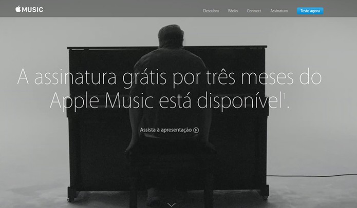 Apple Music oferece três meses gratuitos (Foto: Reprodução/Barbara Mannara)