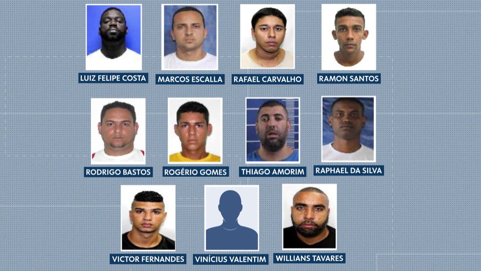 Vinte e uma pessoas foram denunciadas à Justiça pelo Ministério Público Estadual — Foto: Reprodução/TV Globo