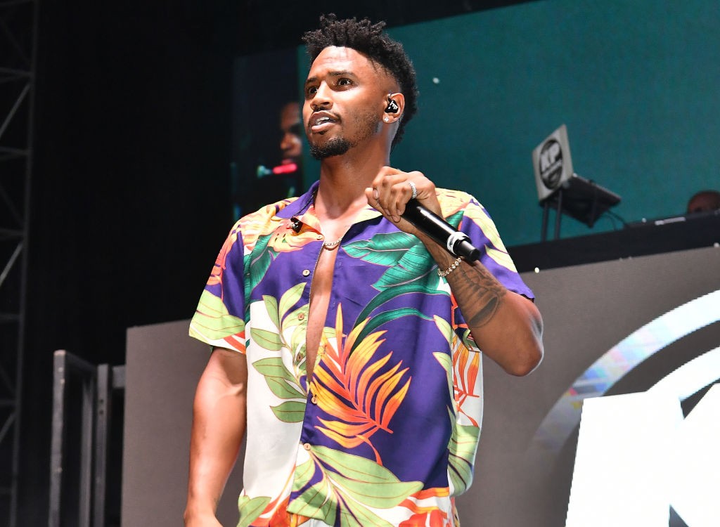 ATLANTA, GEORGIA - SEPTEMBER 08:  Trey Songz performs onstage during 10th Annual ONE Musicfest at Centennial Olympic Park on September 08, 2019 in Atlanta, Georgia. (Photo by Paras Griffin/Getty Images) (Foto: Getty Images)