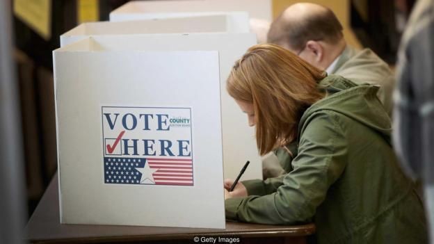 Como os EUA vão votar na próxima eleição? Técnicas de previsão podem ajudar a acertar o resultado (Foto: Getty Images via BBC News Brasil)