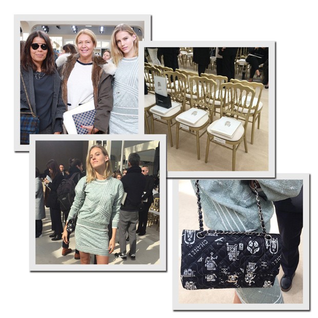 Encontros na Chanel: Johanna Birman e team Vogue (Foto: Reprodução/Instagram)