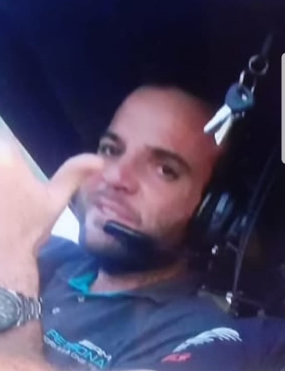 André Luckmann, de 28 anos, morreu após queda de avião — Foto: Reprodução