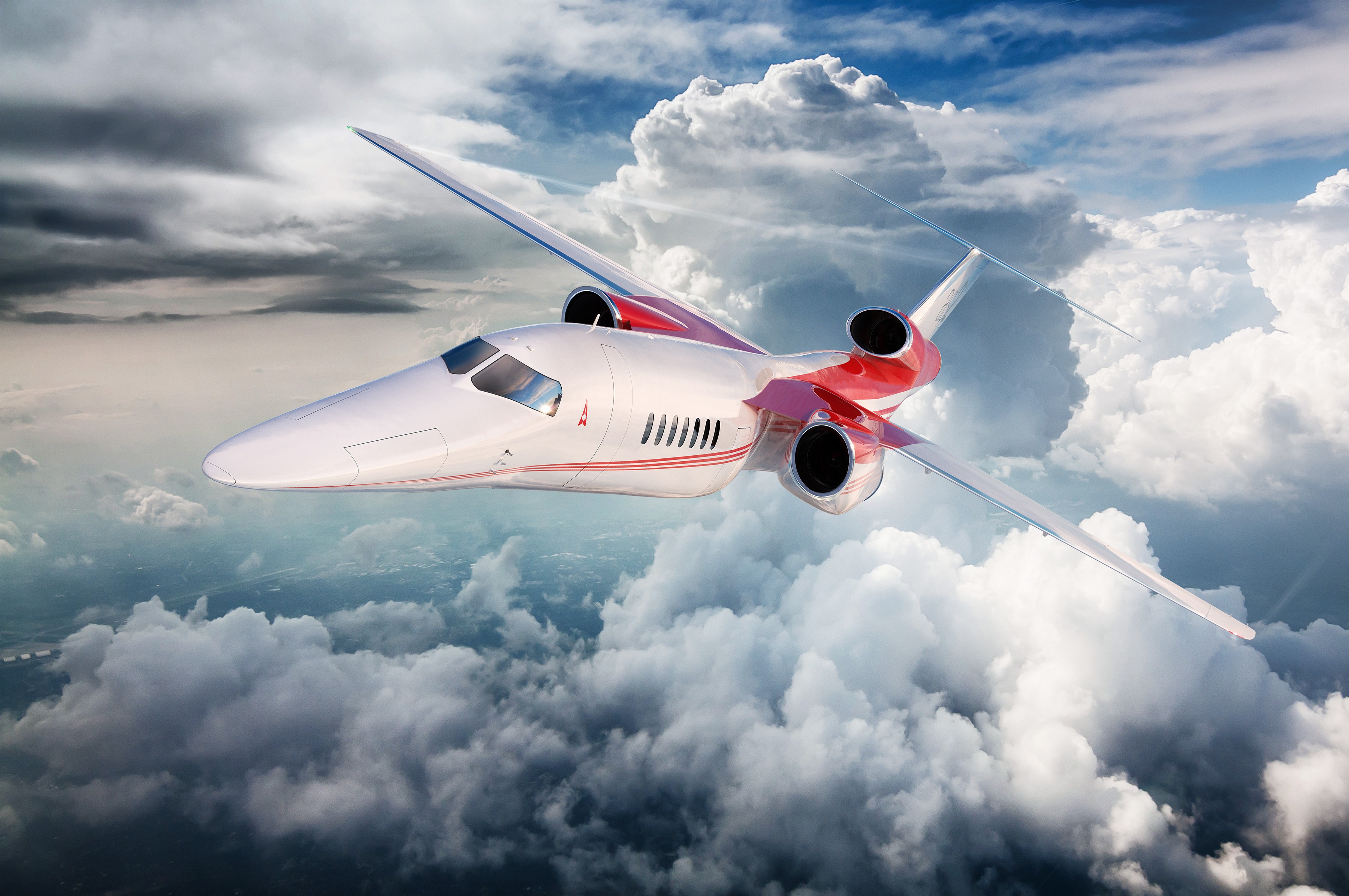 Nova tecnologia possibilita um voo supersônico eficiente sobre a água  (Foto: Divulgação)