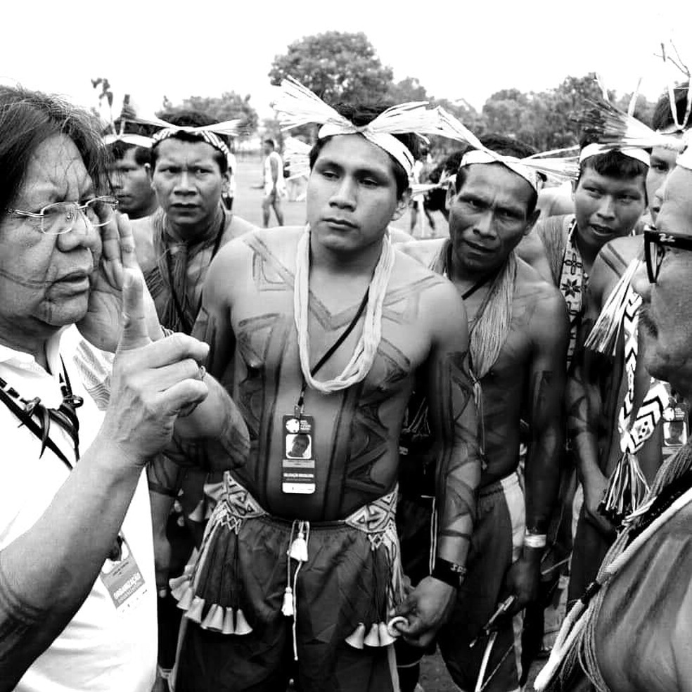 Carlos Terena foi idealizador dos Jogos Mundiais dos Povos Indígenas — Foto: Conplei/Divulgação