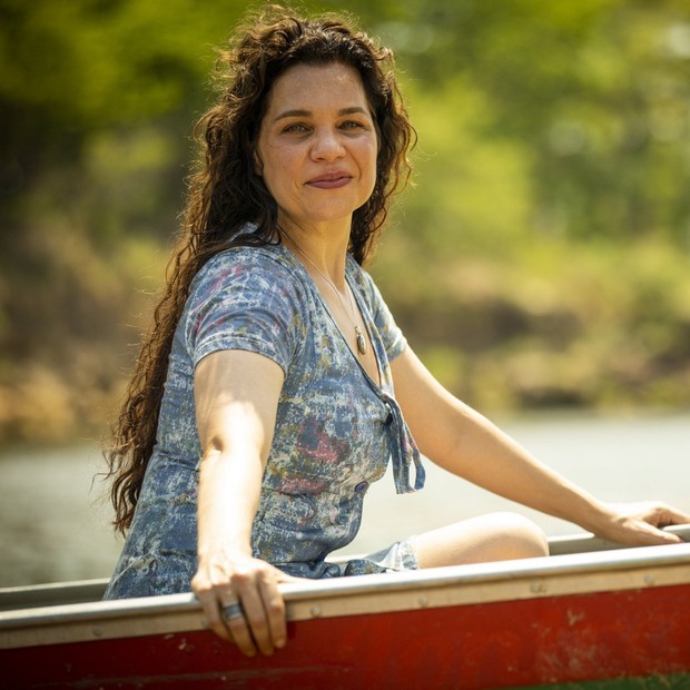 Isabel Teixeira é Maria Bruaca em Pantanal (Foto: João Miguel Junior/Globo)