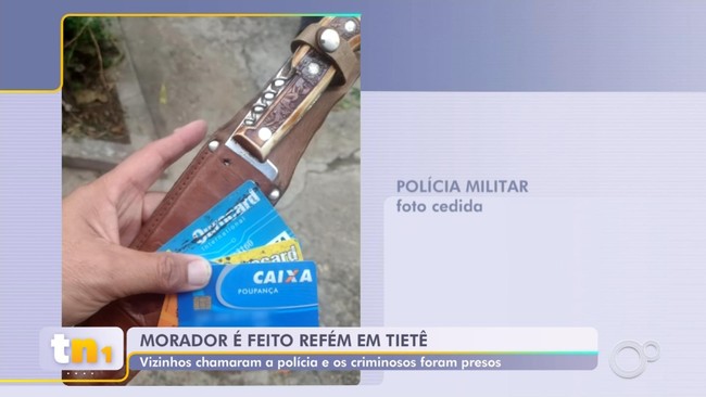 Criminosos são presos suspeitos de manter casal de idosos refém em Tietê