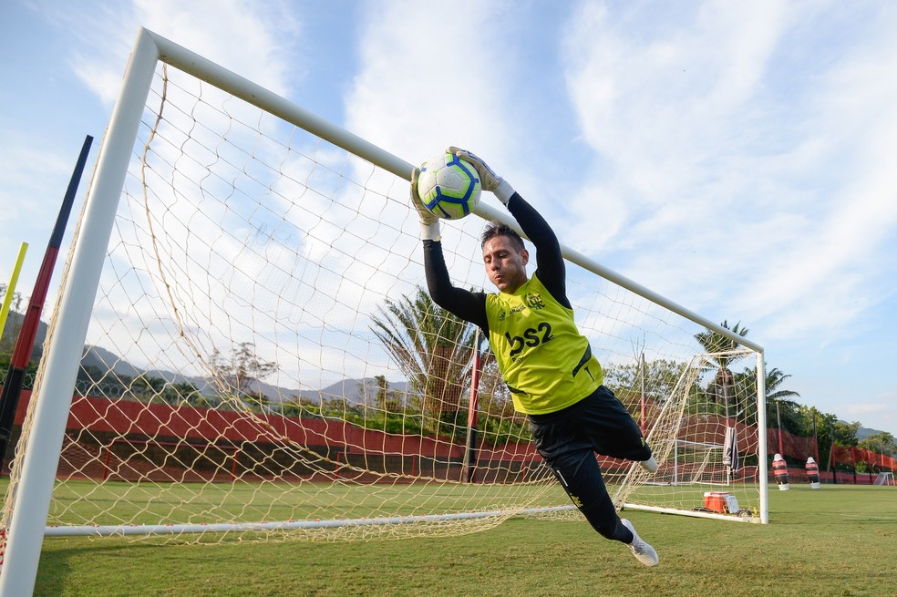 Diego Alves, Flamengo &mdash; Foto: Alexandre Vidal / Flamengo