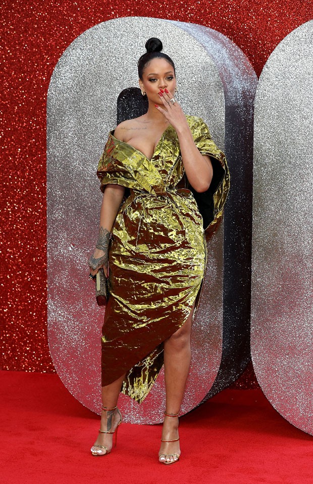 Rihanna na première de 'Ocean's 8' (Foto: Getty Images)