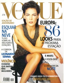 Abril 1998: Carolina Ferraz, fotografada por Miro 