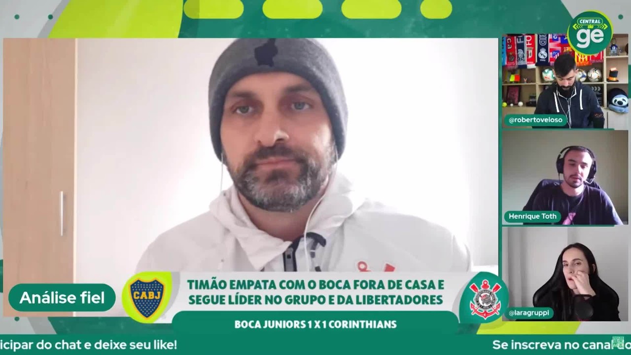 'Não é hora de dar show, o Corinthians fez sua parte', analisa Careca