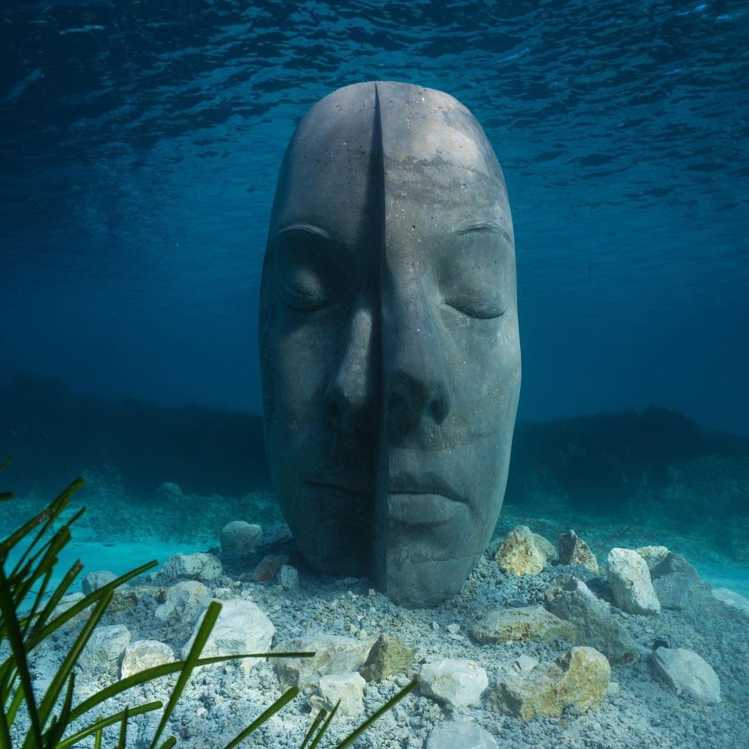 Museu submerso de Jason Decaires Taylor (Foto: Reprodução / Instagram)
