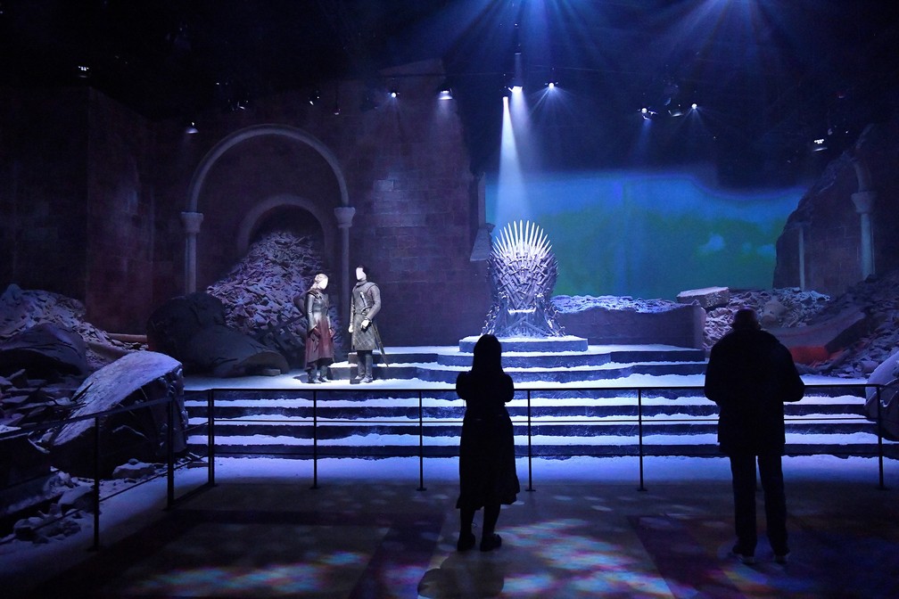 Tour em estúdio de 'Game of Thrones', na Irlanda do Norte, leva fãs ao mundo de Westeros  — Foto: REUTERS/Clodagh Kilcoyne