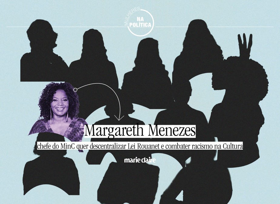 Margareth Menezes foi anunciada para chefiar o Ministério da Cultura