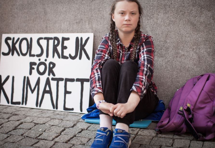 A ativista sueca de 16 anos Greta Thunberg (Foto: Anders Hellberg)