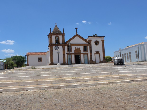 Igreja de Nossa Senhora da Vitória em Oeiras  (Foto: Gilcilente Araújo/G1)