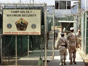 A prisão de Guantánamo, na ilha de Cuba (Foto: AP)