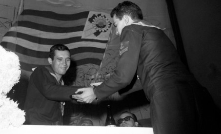 O cabo Anselmo durante a Revolta dos Marinheiros, em 25 de março de 1964