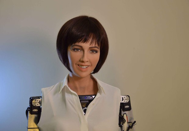Sophia, robô criado pela Hanson Robotics (Foto: Reprodução/YouTube)