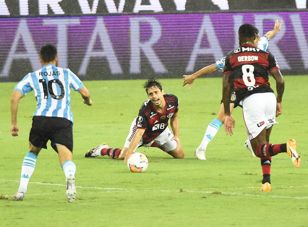 Rodrigo Caio Flamengo Racing — Foto: André Durão