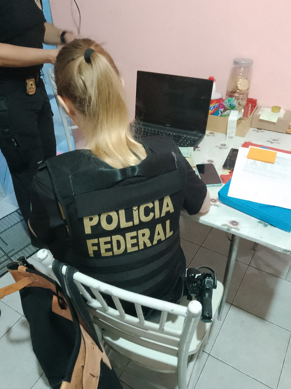 Polícia Federal prende homem em Rio Claro durante operação de combate à pornografia infantil — Foto: Polícia Federal/Divulgação