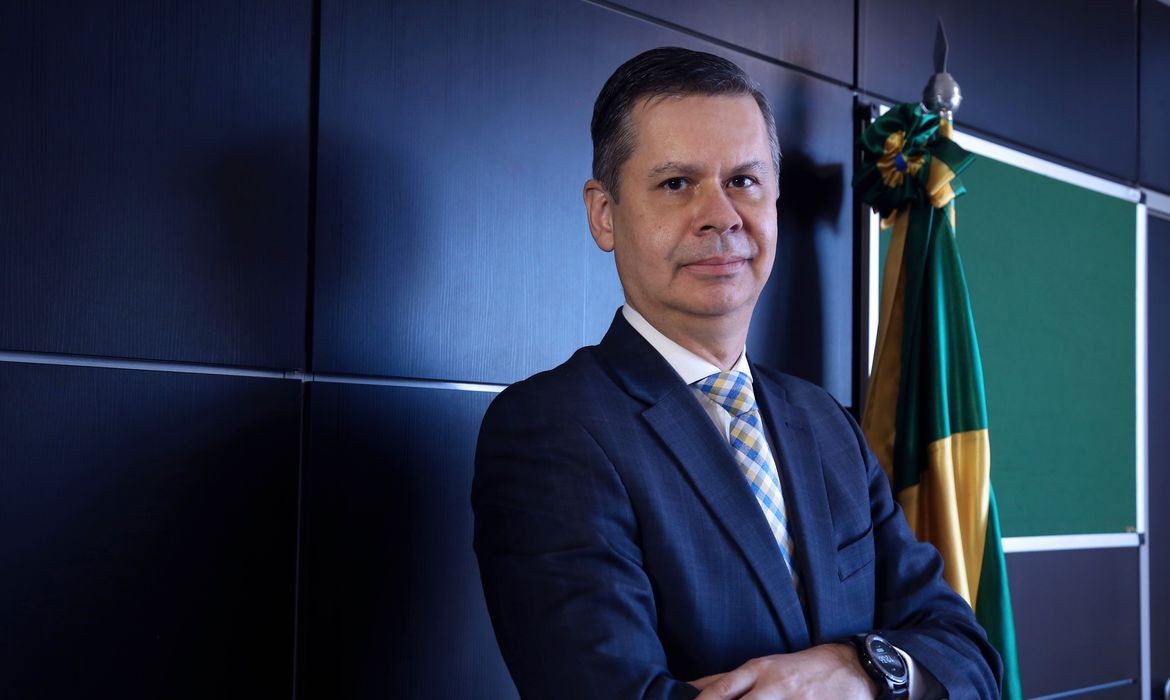O secretário de Assuntos Econômicos Internacionais do Ministério da Economia, Erivaldo Alfredo Gomes (Foto: Edu Andrade/Divulgação/ME)