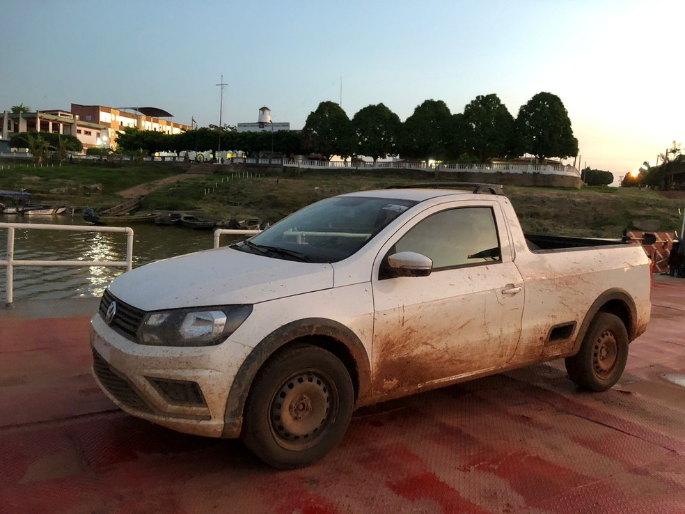Carro roubado em Porto Velho é encontrado em cidade da Bolívia — Foto: Divulgação/Polícia