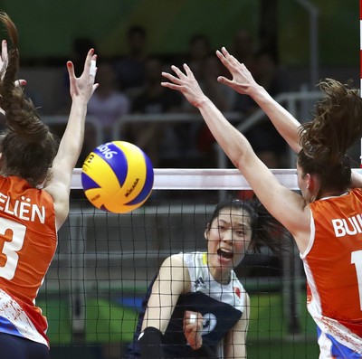 China x Holanda vôlei feminino semifinal Rio 2016 (Foto: Yves Herman/Reuters)