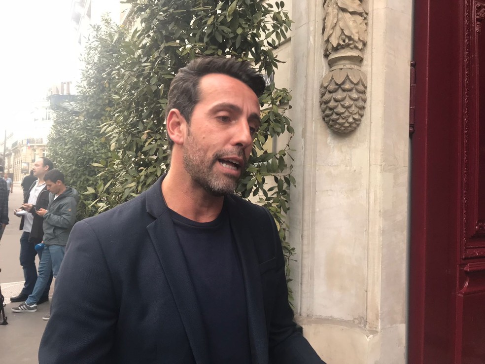 "Algumas vezes o olho dele deu uma lacrimejada", diz Edu Gaspar  (Foto: Colin Vieira)