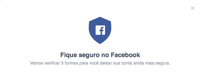 Fique seguro no Facebook! Rede social faz campanha contra vírus e invasões (Foto: Divulgação/Facebook)