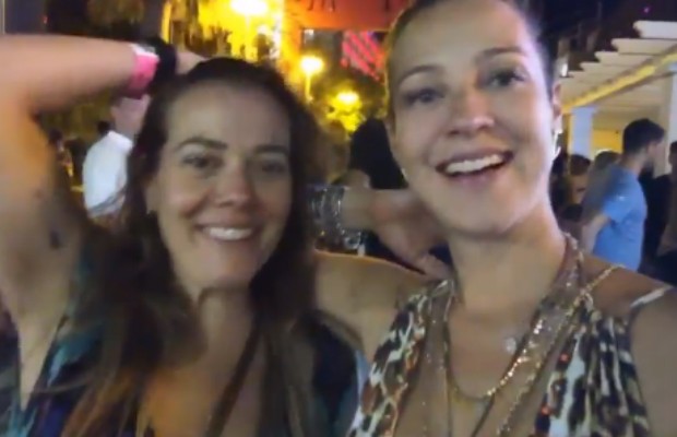 Luana Piovani curte a noite de Ibiza (Foto: Reprodução / Instagram)