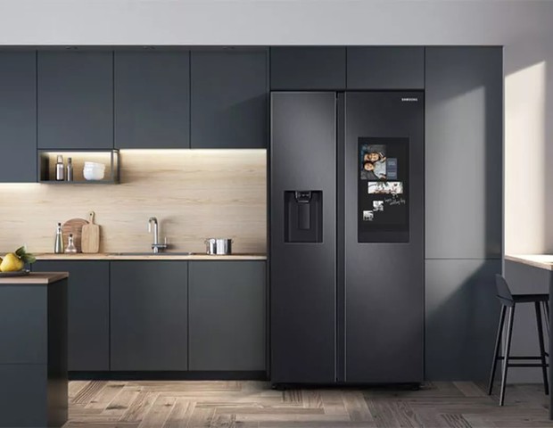 Para a família: geladeira de duas portas oferece espaço e praticidade (Foto:  Divulgação/Samsung)