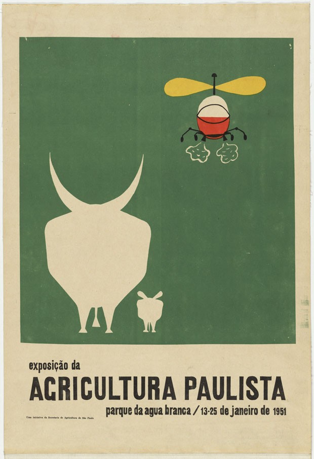 Exposição da Agricultura Paulista, 1951, Lina Bo Bardi (Foto: © The Museum of Modern Art, New York)