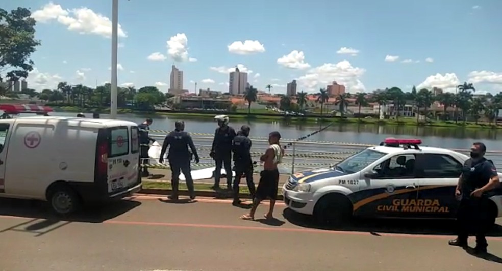 Guarda Civil Municipal prendeu homem em flagrante em Rio Preto  — Foto: Divulgação/GCM Rio Preto 