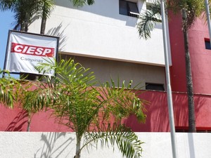 A sede da Ciesp na região de Campinas, SP (Foto: Fernando Pacífico / G1 Campinas)