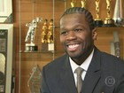 Rapper americano 50 Cent declara falência