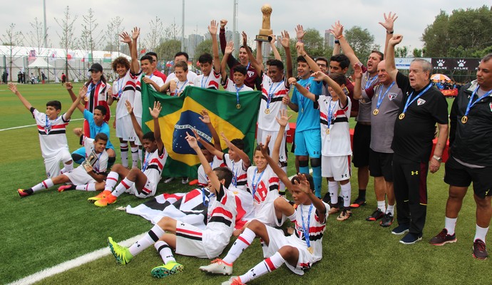 São Paulo campeão da Gothia Cup Sub-13 (Foto: Divulgação)