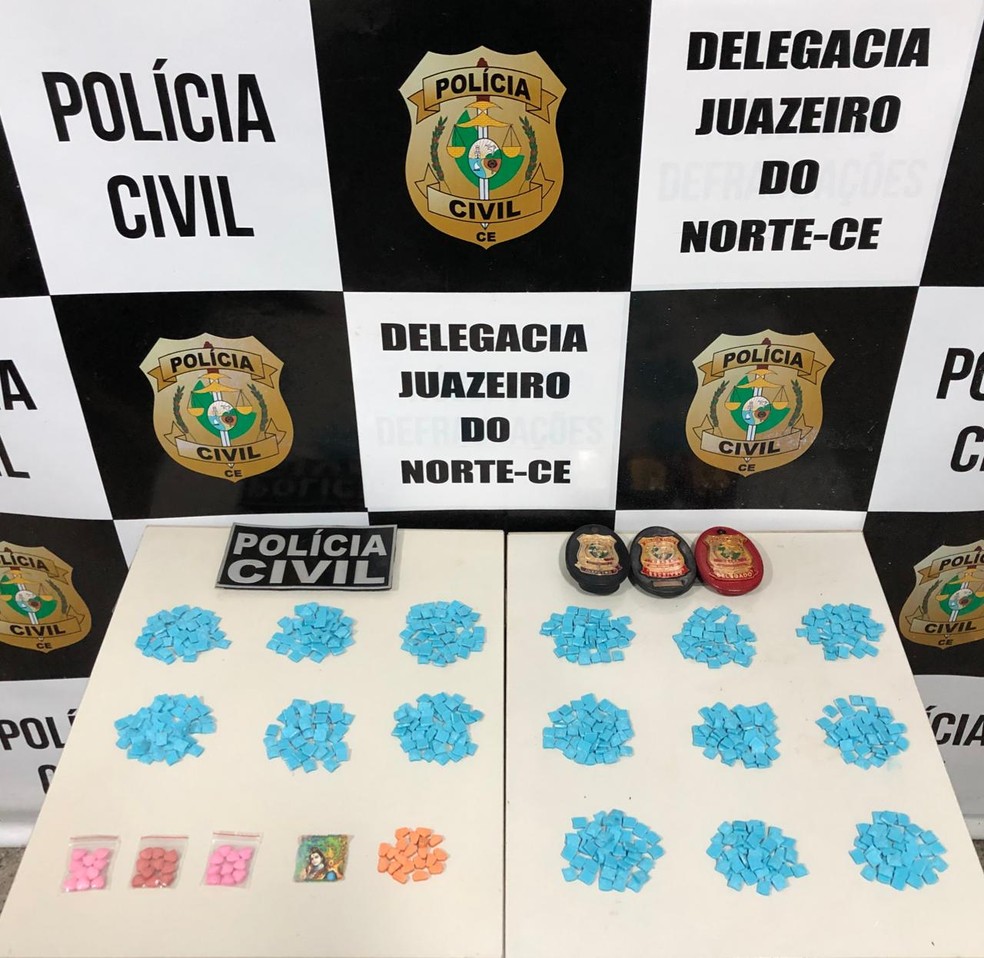 Casal E Preso Com Cerca De 750 Comprimidos De Ecstasy Em Rodovia Do Cariri No Ceara Maior Apreensao Da Regiao Ceara G1