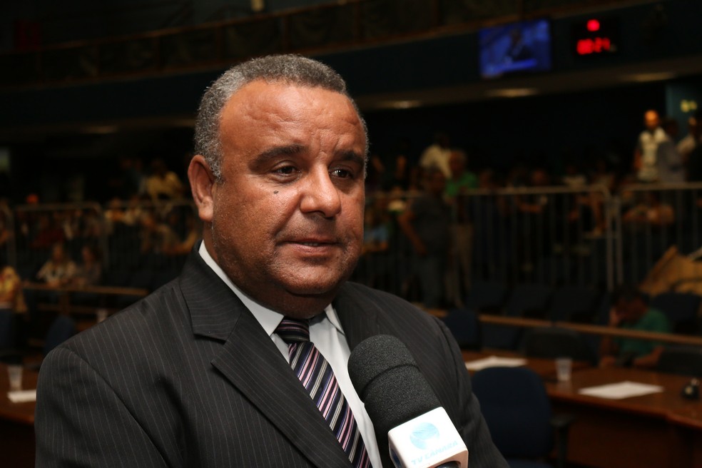 O vereador Cid&atilde;o Santos da C&acirc;mara de Campinas testou positivo para Covid-19 e est&aacute; internado. &mdash; Foto: Reprodu&ccedil;&atilde;o/C&acirc;mara dos Vereadores de Campinas