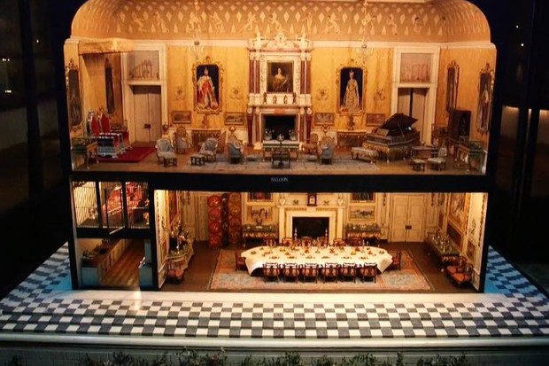  A Casa de Bonecas da Rainha Mary  (Foto: rct.uk)