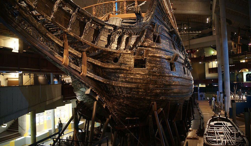 Hoje os destroços do Vasa estão expostos no Vrak Museum e são uma das principais atrações turísticas da região (Foto: Wikimedia Commons/Vrak Museum)