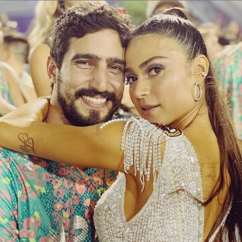 Thaila Ayala e o noivo, Renato Góes (Foto: Reprodução/ Instagram)
