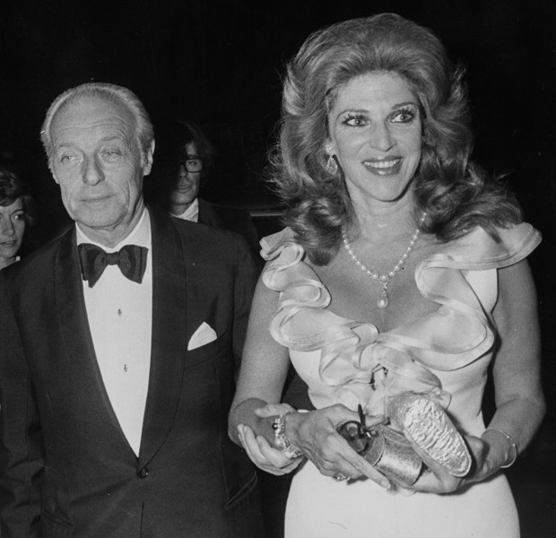 O barão Guy de Rothschild e sua esposa, Marie-Hélène de Rothschild  (Foto: Getty Images)