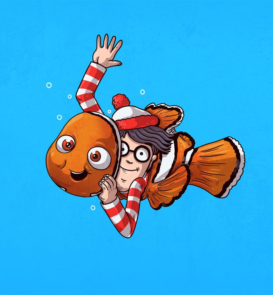 Wally é Nemo (Foto: Alex Solis)